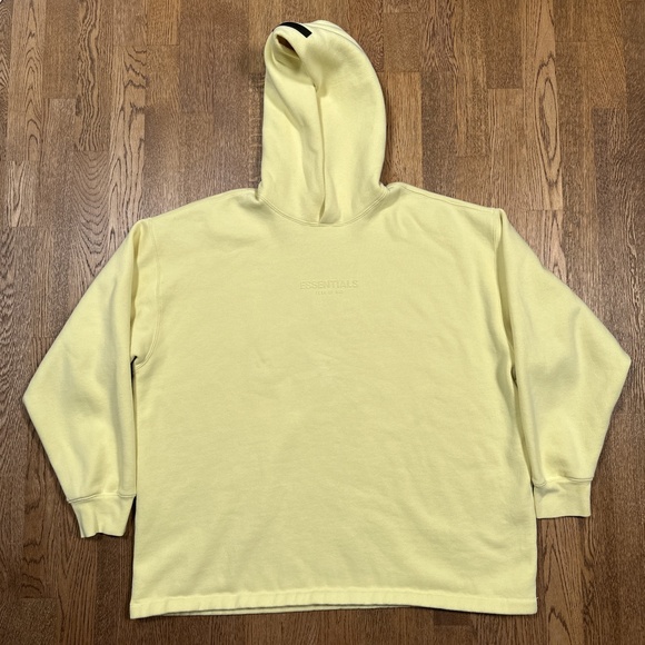 Fear of God Other - Essentials Fear of God Relaxed Oversized Hoodie Canary Yellow Mens Medium